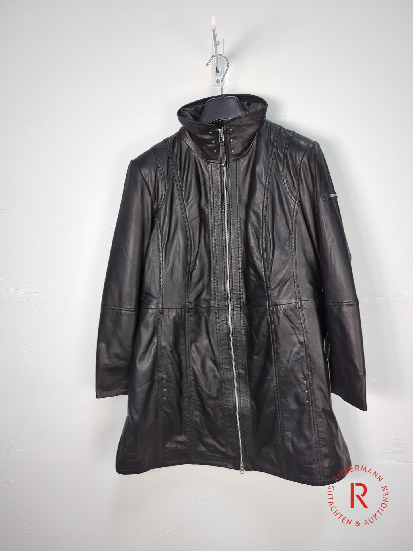 LEDERMANTEL DAMEN GRÖSSE 46